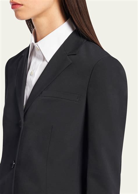 Prada Techno Stretch Menswear Jacket 